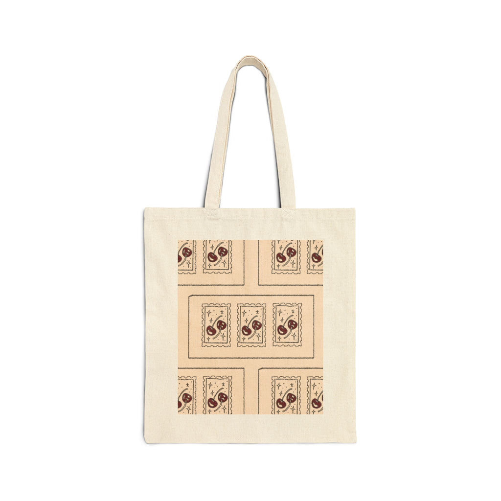 Vintage Tarot Card Canvas Tote Bag – Boho Mystic Reusable Shopper