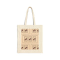 Vintage Tarot Card Canvas Tote Bag – Boho Mystic Reusable Shopper